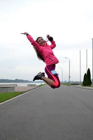 Яркие участники забега