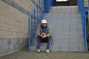 Яркие участники забега