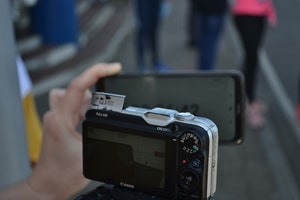 Фото с забега для сюжета в стиле backstage